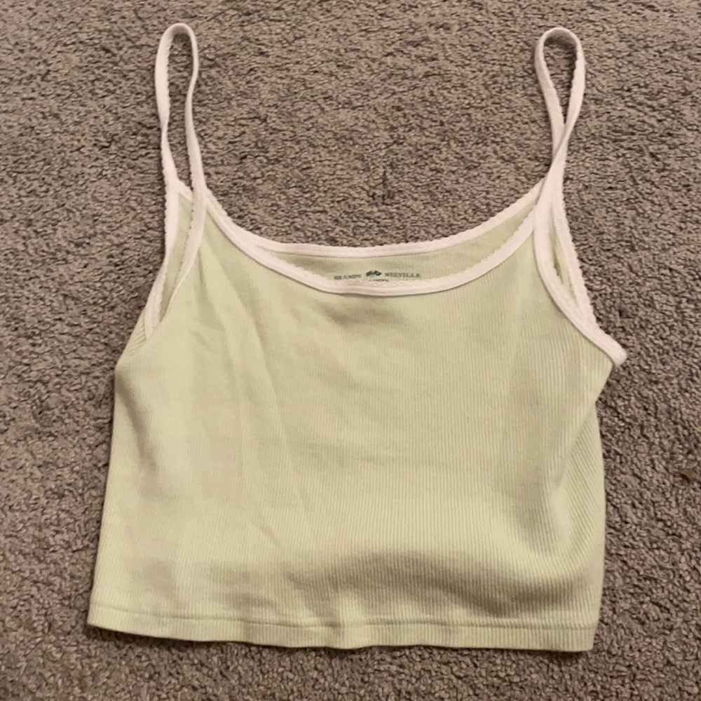 Fab light green brandy tank